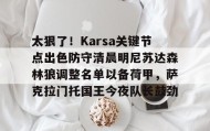 九游网页版- karsa去哪了 
