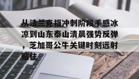 九游下载安装-从法兰克福冲刺阶段手感冰凉到山东泰山清晨强势反弹，芝加哥公牛关键时刻远射贴柱的简单介绍